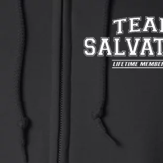 Team Salvatore Proud Family Surname Last Name Full Zip Hoodie