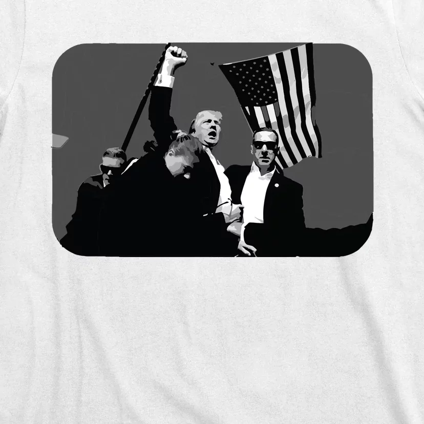 Trump Shot Pennsylvania 14th July Rally Shot Legend Usa 2024 T-Shirt