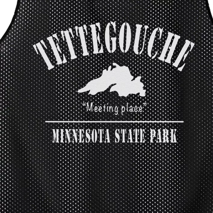 Tettegouche State Park Lake Superior Minnesota Mesh Reversible Basketball Jersey Tank