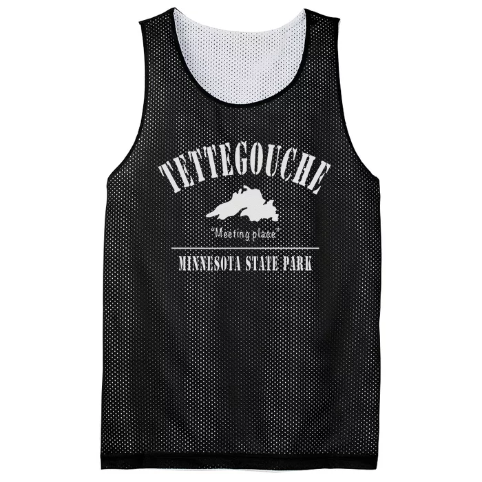 Tettegouche State Park Lake Superior Minnesota Mesh Reversible Basketball Jersey Tank