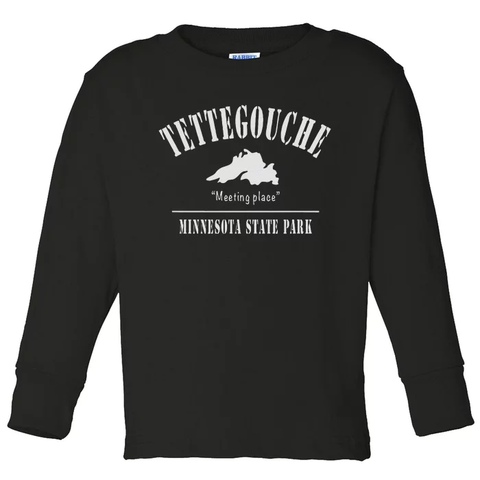 Tettegouche State Park Lake Superior Minnesota Toddler Long Sleeve Shirt