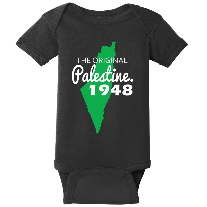 The S Palestine 1948 Baby Bodysuit