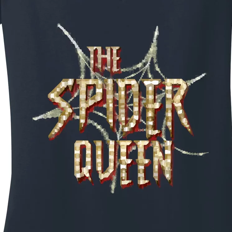 The Spider Queen Revival Women's V-Neck T-Shirt