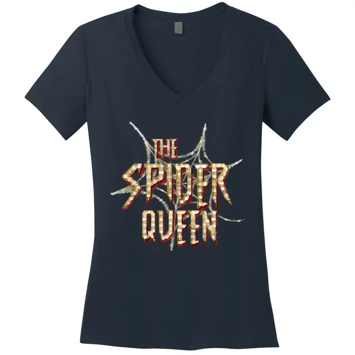 The Spider Queen Revival Women's V-Neck T-Shirt