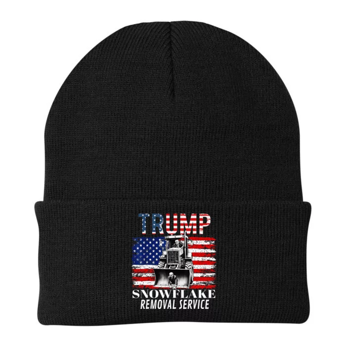 Trump Snowflake Removal Service Knit Cap Winter Beanie