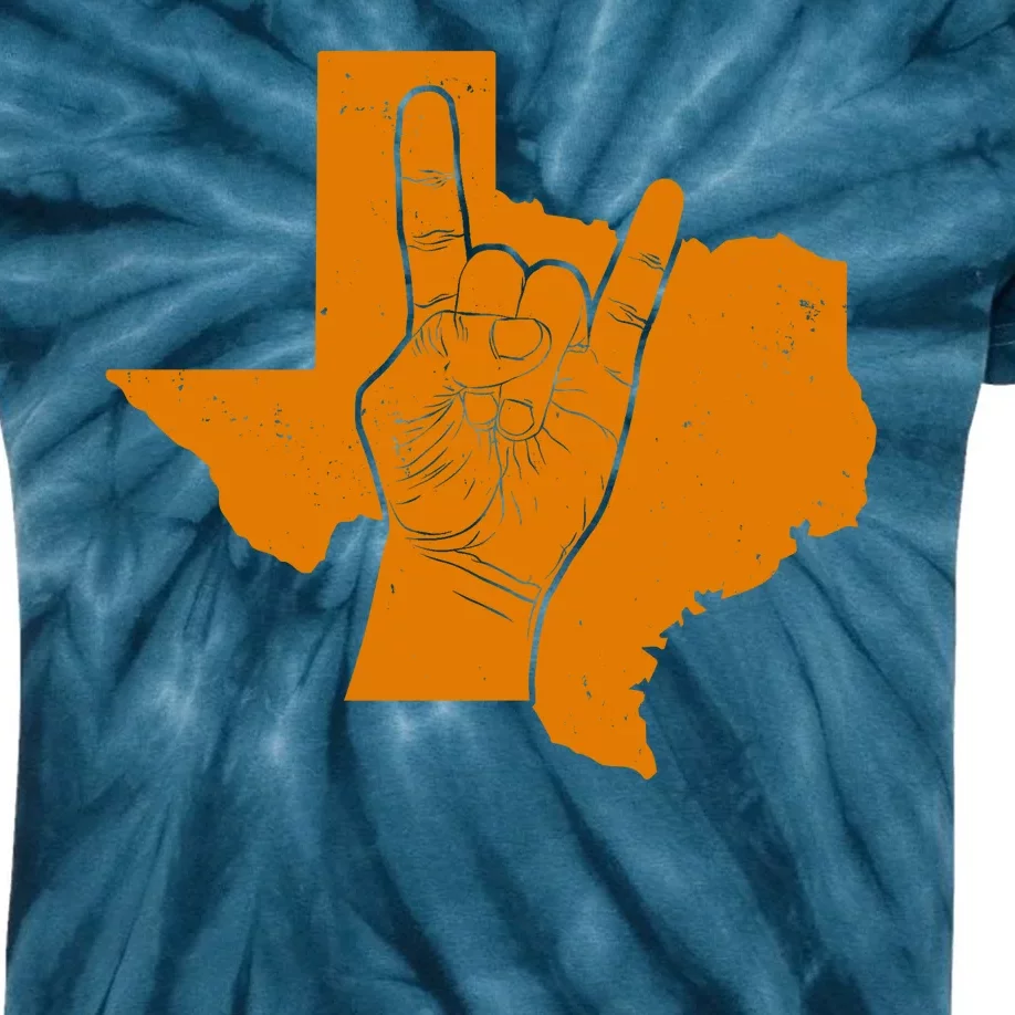 Texas State Rock N Roll Kids Tie-Dye T-Shirt