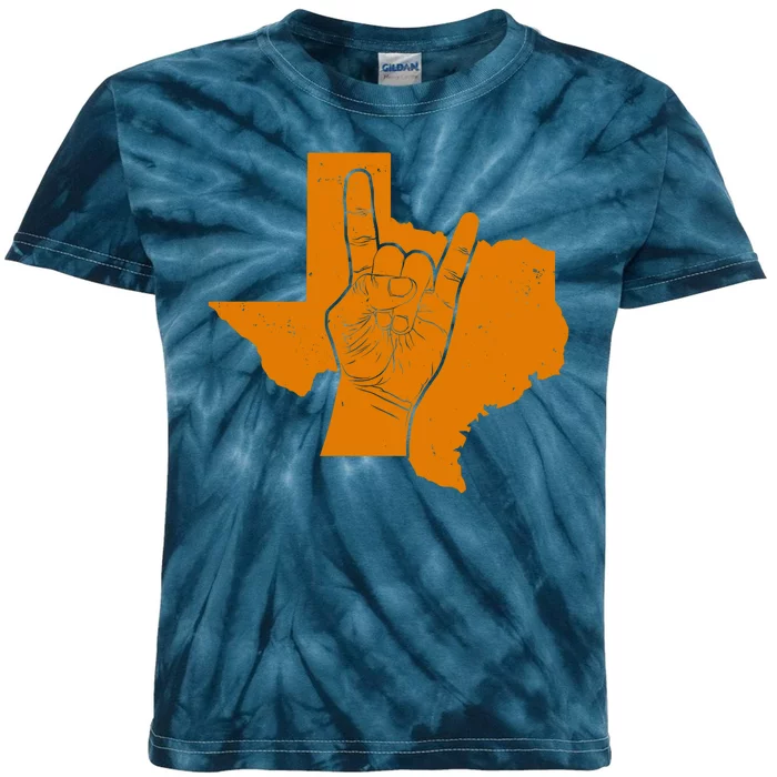 Texas State Rock N Roll Kids Tie-Dye T-Shirt