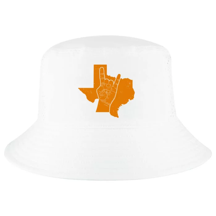 Texas State Rock N Roll Cool Comfort Performance Bucket Hat