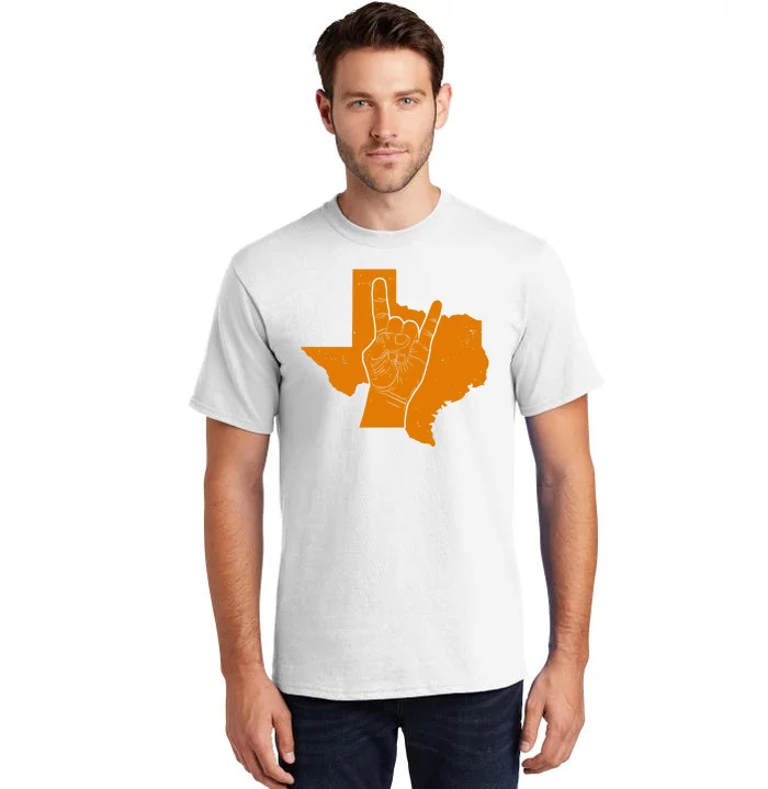 Texas State Rock N Roll Tall T-Shirt