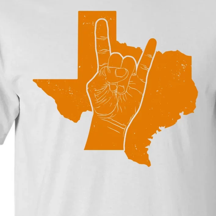 Texas State Rock N Roll Tall T-Shirt