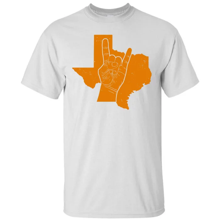 Texas State Rock N Roll Tall T-Shirt