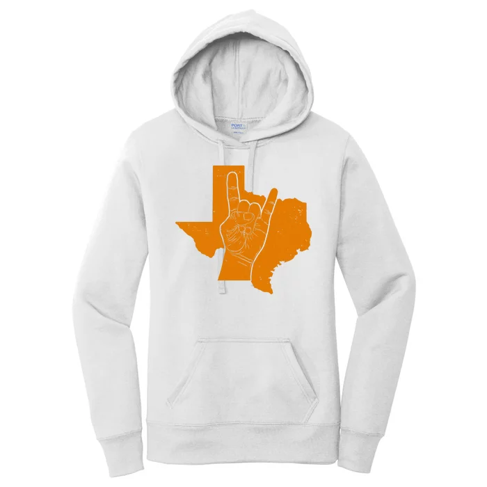 Texas State Rock N Roll Women's Pullover Hoodie