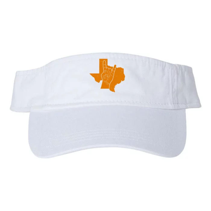 Texas State Rock N Roll Valucap Bio-Washed Visor