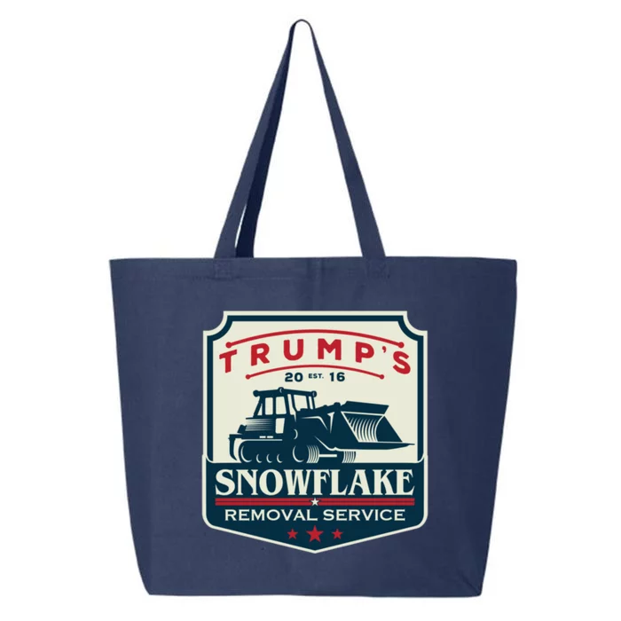 TrumpS Snowflake Rmoval Service Funny Donald Trump 2024 Cool Gift 25L Jumbo Tote