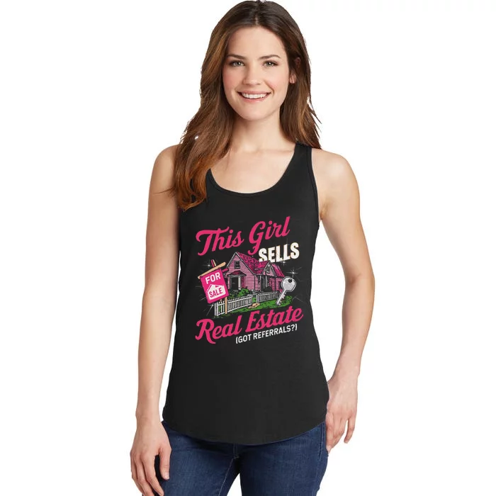 This Sells Real Estate Got Referrals Realtor Ladies Essential Tank