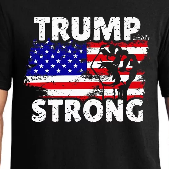 Trump Strong Rally Trump 2024 Pajama Set