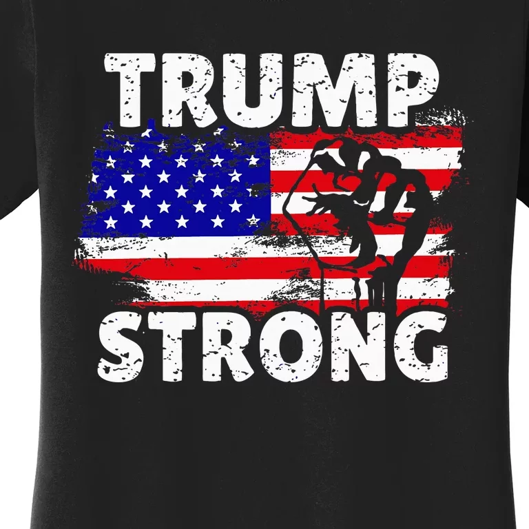 Trump Strong Rally Trump 2024 Women's T-Shirt