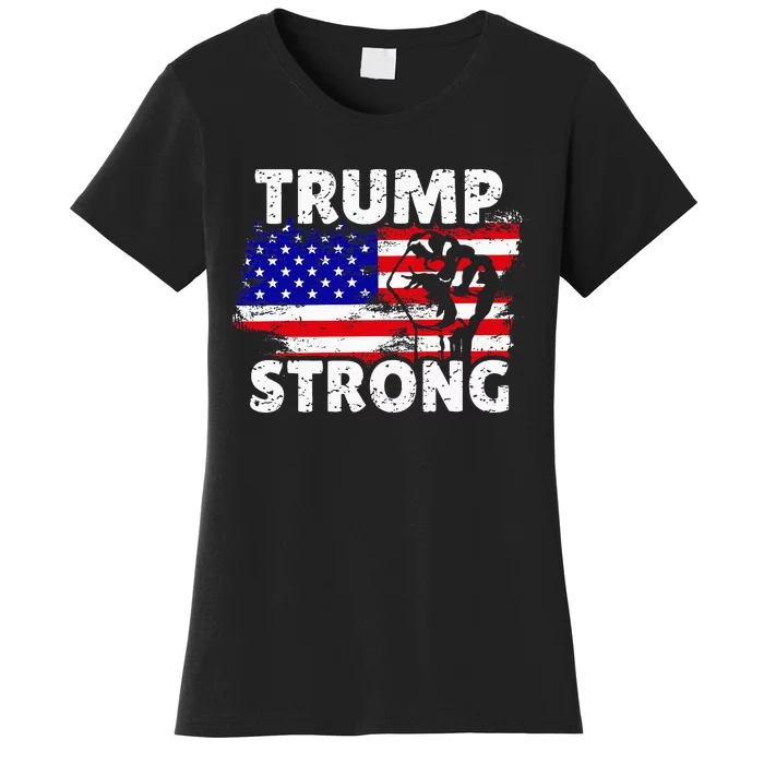 Trump Strong Rally Trump 2024 Women's T-Shirt