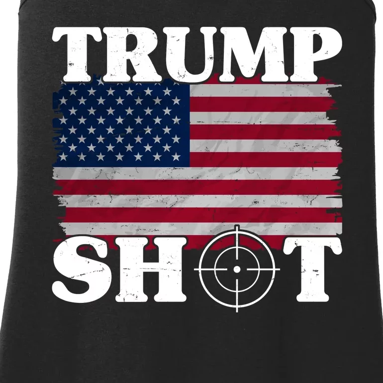 Trump Shot Rally Failed Shots Fired Assassination Ladies Essential Tank