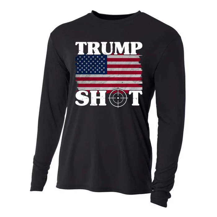 Trump Shot Rally Failed Shots Fired Assassination Cooling Performance Long Sleeve Crew