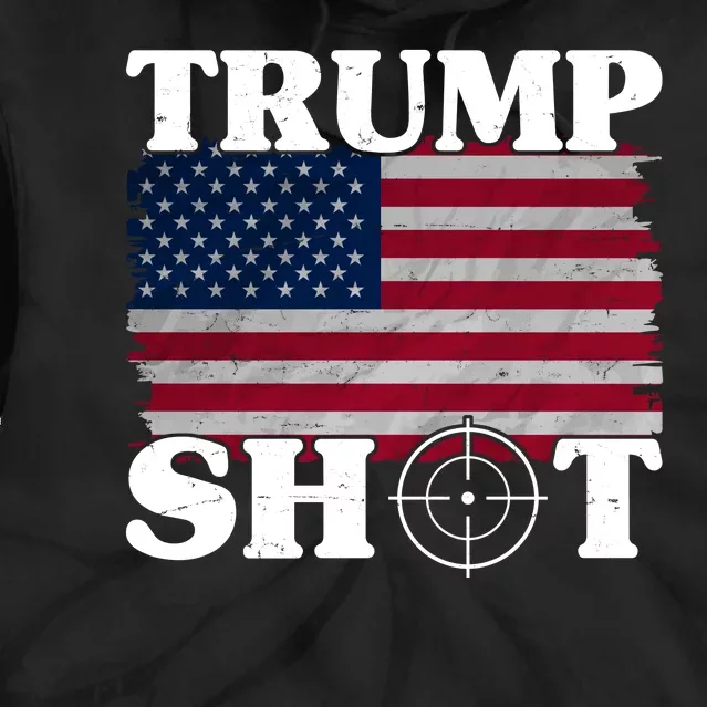 Trump Shot Rally Failed Shots Fired Assassination Tie Dye Hoodie