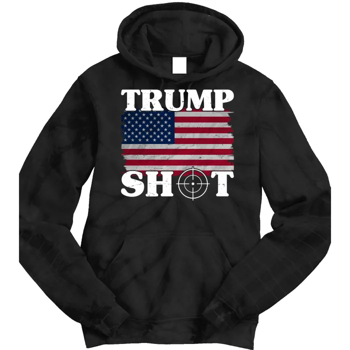 Trump Shot Rally Failed Shots Fired Assassination Tie Dye Hoodie