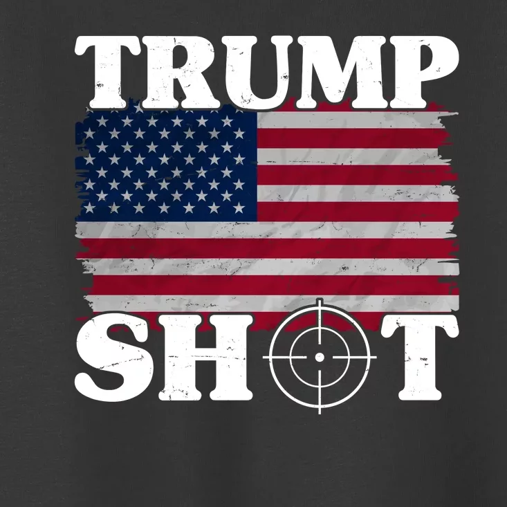 Trump Shot Rally Failed Shots Fired Assassination Toddler T-Shirt