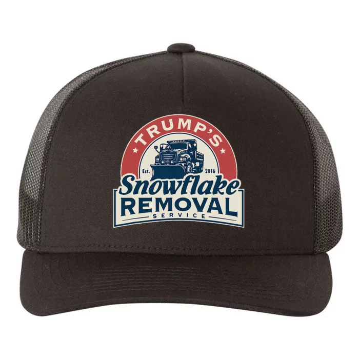 TrumpS Snowflake Removal Service Funny Trump 2024 Yupoong Adult 5-Panel Trucker Hat