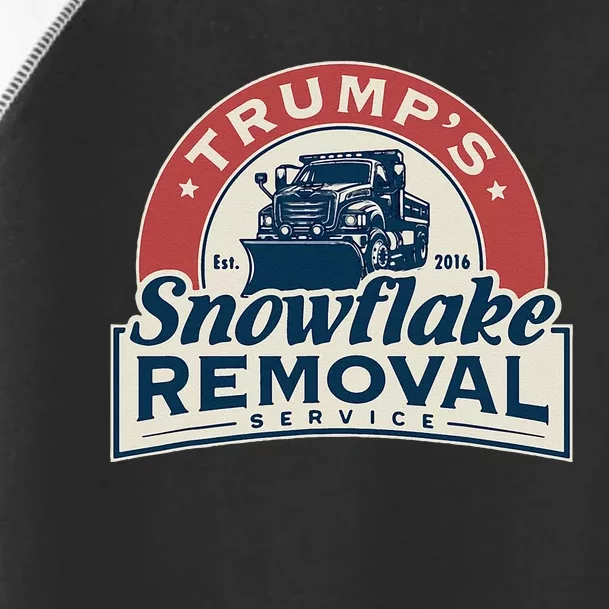 TrumpS Snowflake Removal Service Funny Trump 2024 Toddler Fine Jersey T-Shirt