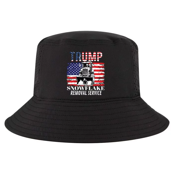 Trump Snowflake Removal Service Funny Donald Trump 2024 Cool Comfort Performance Bucket Hat