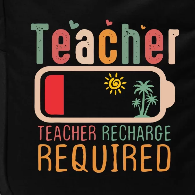 Teacher Summer Recharge Required Impact Tech Backpack