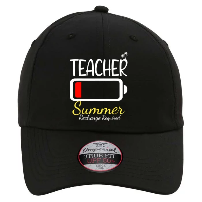 Teacher Summer Recharge Required Last Day Of School The Original Performance Cap