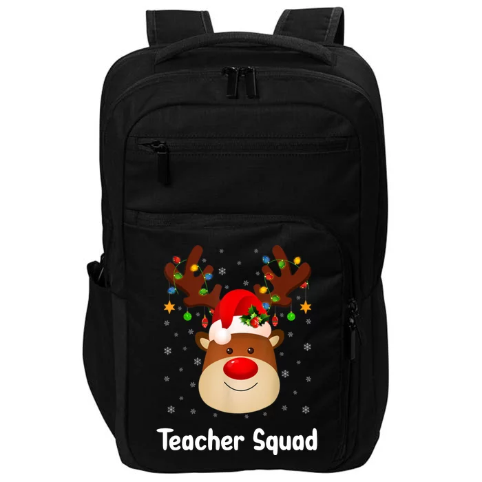 Teacher Squad Reindeer Impact Tech Backpack