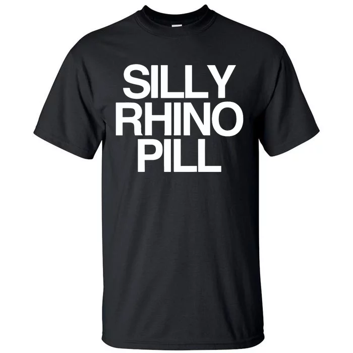 Tisakorean Silly Rhino Pill Tall T-Shirt