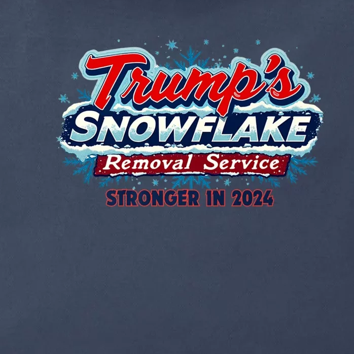 Trump Snowflake Removal Service 2024 Zip Tote Bag