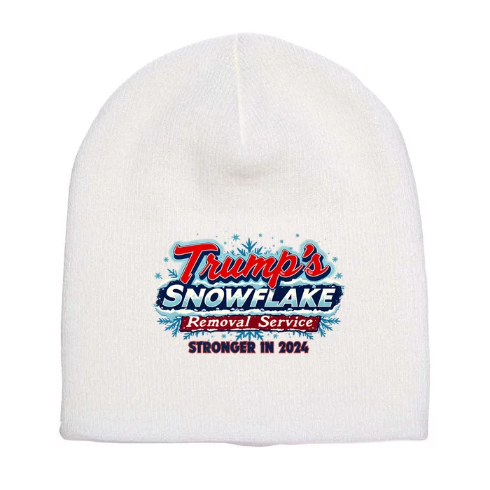 Trump Snowflake Removal Service 2024 Short Acrylic Beanie