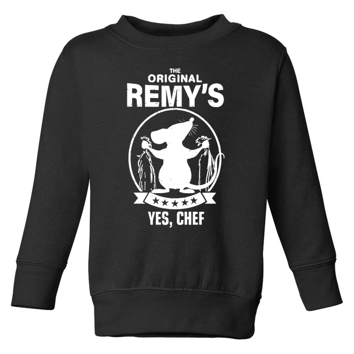 The S RemyS Yes Chef Toddler Sweatshirt