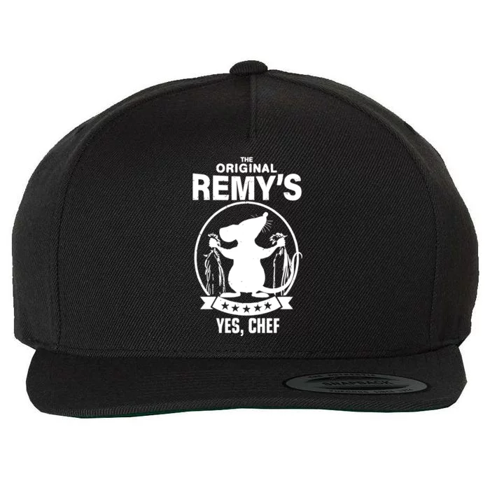 The S RemyS Yes Chef Wool Snapback Cap