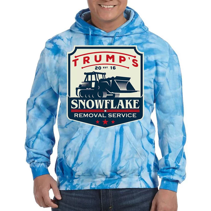 TrumpS Snowflake Removal Service Tie Dye Hoodie