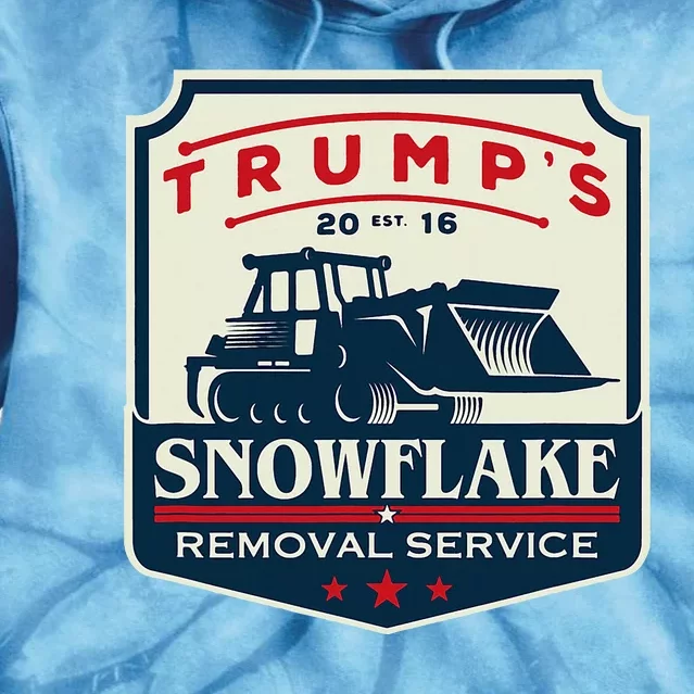 TrumpS Snowflake Removal Service Tie Dye Hoodie