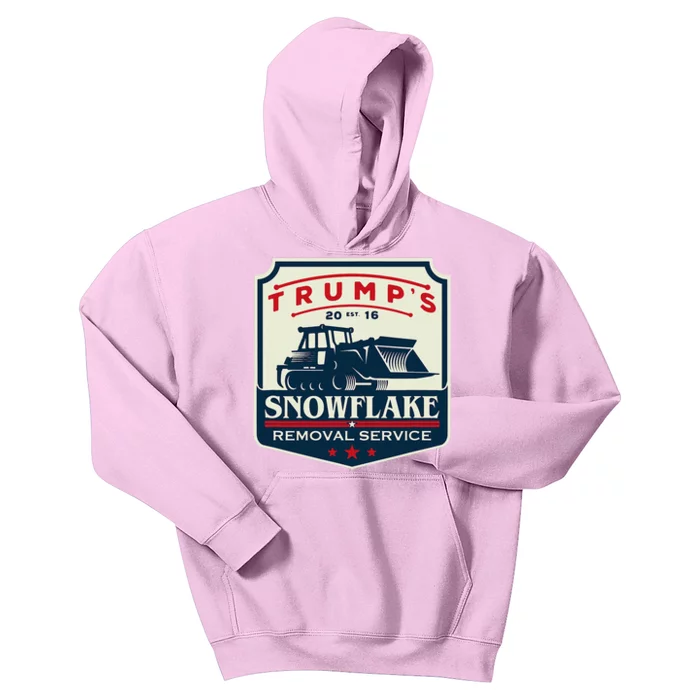 TrumpS Snowflake Removal Service Kids Hoodie