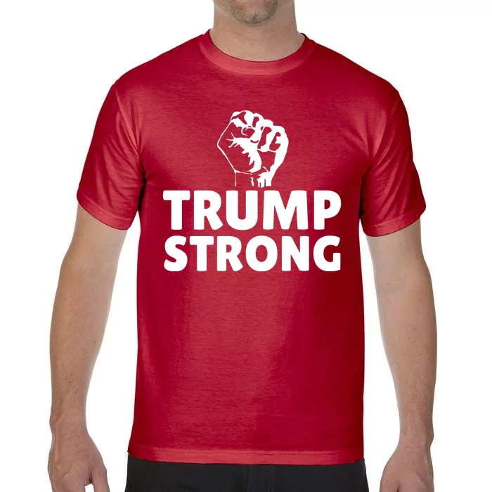 Trump Strong Rally Shooting Survivor Gun Shot Comfort Colors T-Shirt