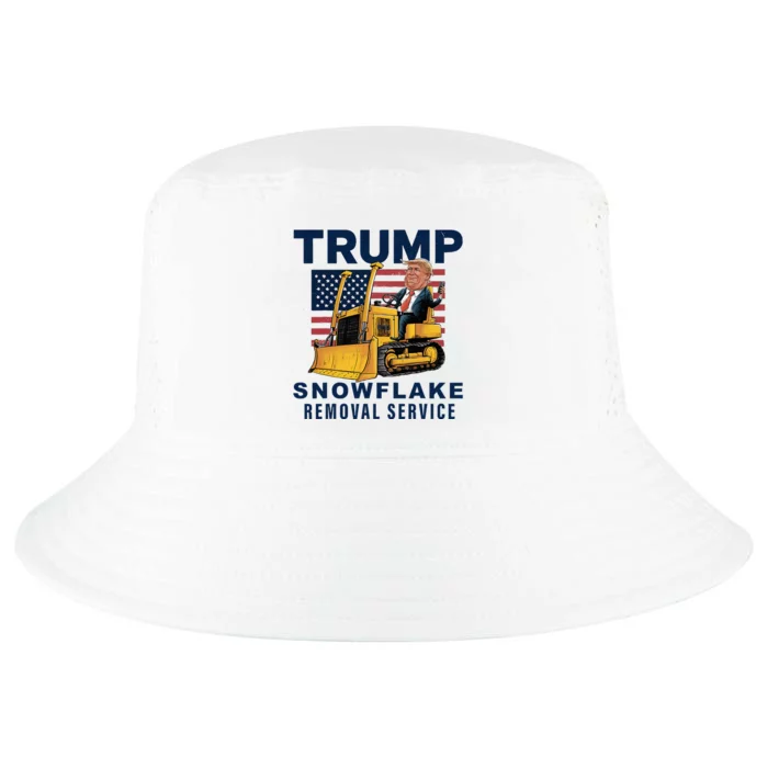 Trump Snowflake Removal Service Funny Donald Trump 2024 Cool Comfort Performance Bucket Hat