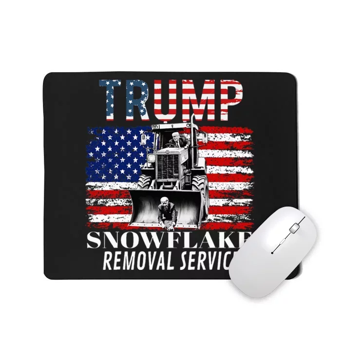 Trump Snowflake Removal Service Donald Trump 2024 Mousepad