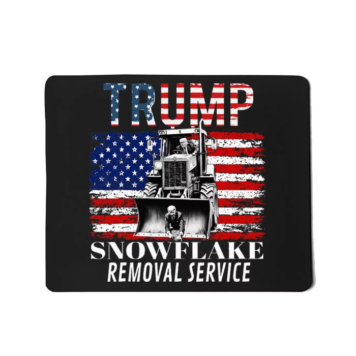 Trump Snowflake Removal Service Donald Trump 2024 Mousepad