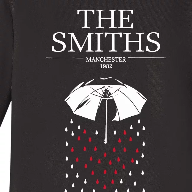 The Smiths Retro Manchester 1982 Baby Long Sleeve Bodysuit