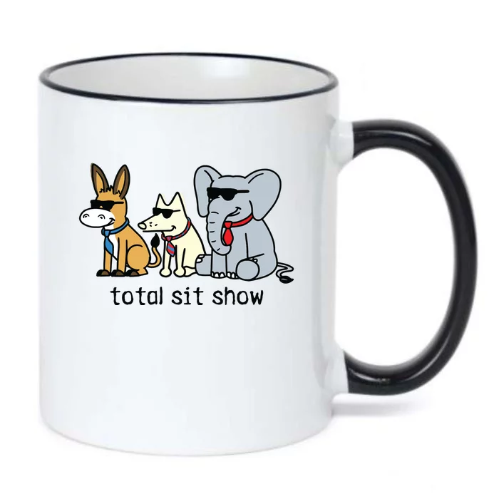 Total Sit Show Black Color Changing Mug