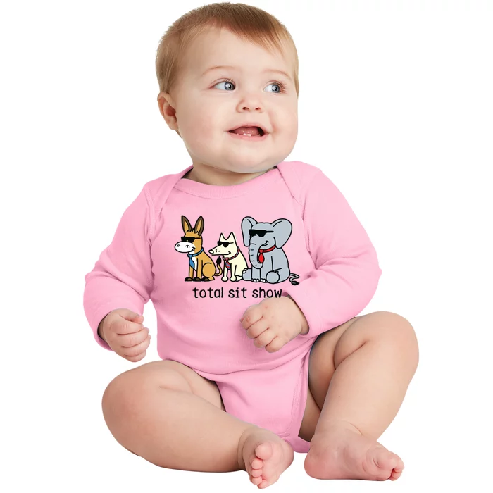 Total Sit Show Baby Long Sleeve Bodysuit