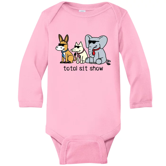 Total Sit Show Baby Long Sleeve Bodysuit