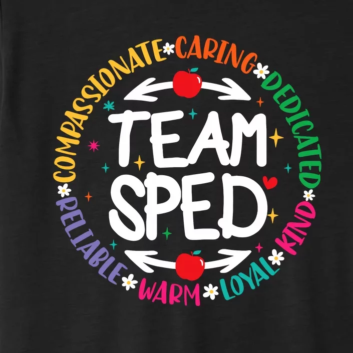 Team Sped Special Teacher Specialist School Caretaker Staff ChromaSoft Performance T-Shirt